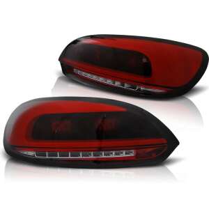 VW Scirocco 3 Tuning-Tec LED hátsó lámpák, piros füst, 2008+ - Autólámpa