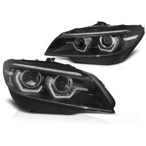 BMW Z4 E89 2009-2013 Fekete LED Fényszórók - Autólámpa