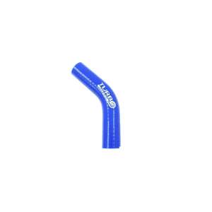 TurboWorks 45° 28 mm XL blauer Silikonbogen - TurboWorks