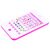 Pink and white interactive Polish learning tablet for kids