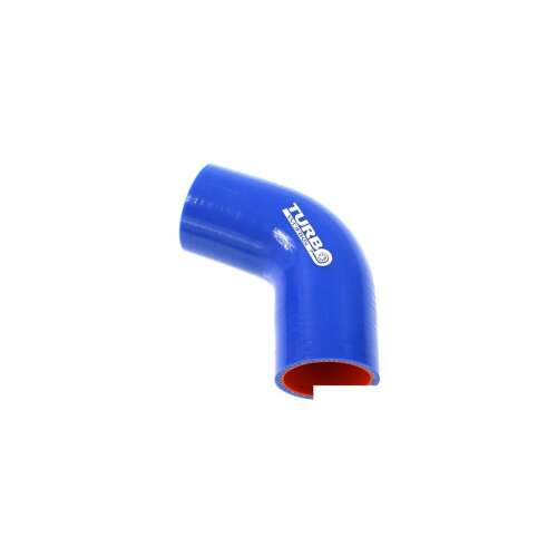 TurboWorks Szilikon Könyökcső - 67mm - Kék