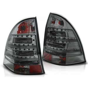 Mercedes W203 Clasa C Kombi 00-07 Stopuri LED fumate - Lumini auto