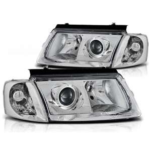 VW Passat B5 3B 11.96-08.00 H7/H7 Króm Projektoros Elsőlámpa - Autólámpa