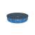 Bestway Flowclear 549cm round pool cover, black, on a blue pool