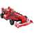 Red remote control Formula 1 race car building blocks set, 317 pieces