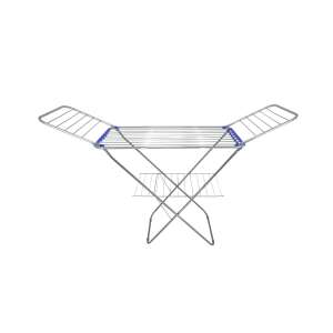 Foldable clothes drying rack, 176 x 55 cm, 92 cm high, with 25m drying space - Nonbrand Clothes Dryer