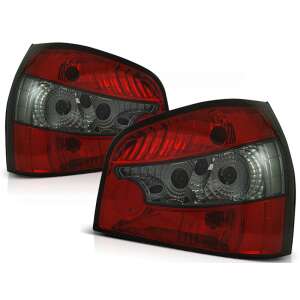 Audi A3 8L 08.96-08.00 Red Smoked Rear Lights, Pair - Car light