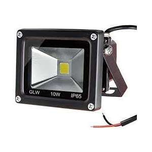 10W LED floodlight with motion sensor, IP65 waterproof, black, ideal for outdoor lighting, security, and energy saving - Lamp & Lighting