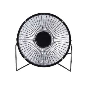 Hordozható Elektromos Hősugárzó, 200 W, black electric heater with stand - Nonbrand Space Heater