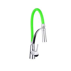 TRENDY'S green swan kitchen faucet, chrome finish - Trendy S Faucet