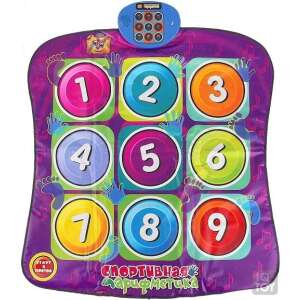 Purple interactive dance mat with numbers for kids, Twister dance mat - Nonbrand Interactive Kids' Toy