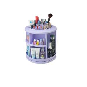 TRENDY'S rotating makeup organizer, purple, 360 degree rotating cosmetic storage case - Other bathroom accessory