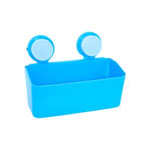TRENDY'S Multifunctional Holder, blue, wall mounted, bathroom storage, organizer, shelf, suction cups - Other bathroom accessory