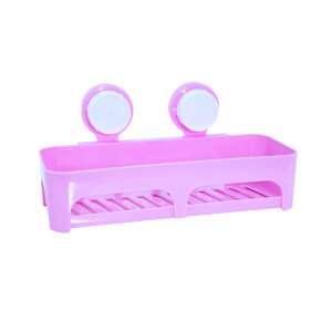 TRENDY'S pink wall mounted storage shelf, bathroom shelf, kitchen shelf, organizer, suction cup, storage, organizer, bathroom, kitchen - Other bathroom accessory