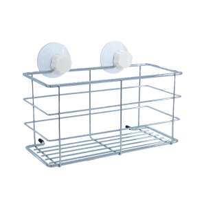 TRENDY'S bathroom shelf with suction cups, chrome, metal, storage, organizer - Other bathroom accessory