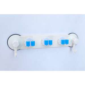 Trendy's mop holder with suction cups, wall mounted, no drilling needed, holds 3 tools - Other bathroom accessory