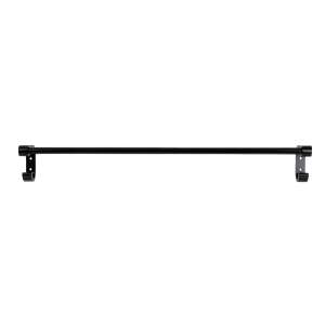 TRENDY'S Simple Towel Rack, Matte Black Aluminum, 58cm - Other bathroom accessory