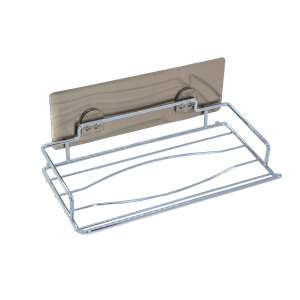 TRENDY S wall mounted napkin holder, chrome, stainless steel, no drilling, adhesive - Other bathroom accessory