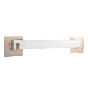 TRENDY'S towel rack, wall mounted with adhesive pads, white - Towel rack