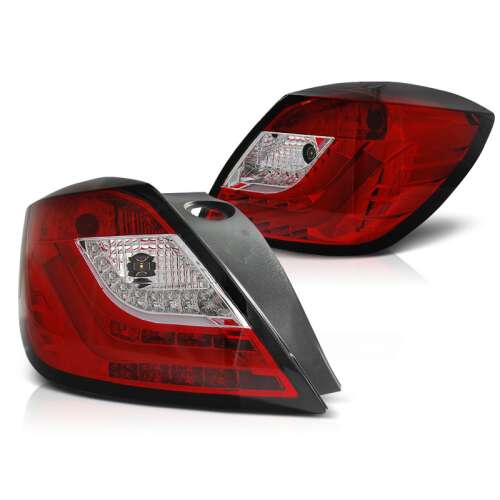 Opel Astra H 03.04-09 3D Gtc Piros-Fehér Ledes Hátsó Lámpa 36370955