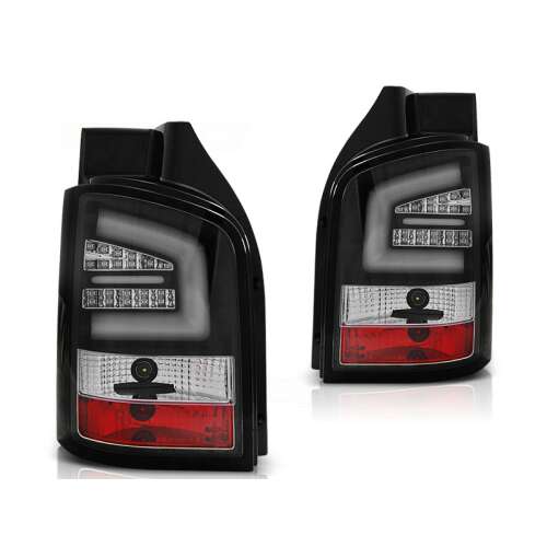 VW T5 LED Hátsólámpa - Fekete - 2003-2009