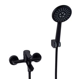 TRENDY'S fekete kádcsaptelep zuhanyfejjel - Trendy S Csaptelep