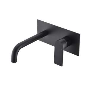 TRENDY'S falra szerelhető mosdó csaptelep, matt fekete - Trendy S Csaptelep