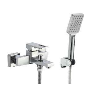 TRENDY'S falra szerelhető kádcsaptelep zuhanyfejjel, króm - Trendy S Csaptelep