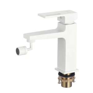 TRENDY'S bidé csaptelep, matt fehér, modern kialakítás, egykaros, könnyen szerelhető - Trendy S Csaptelep