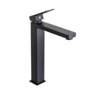 TRENDY'S fekete téglalap alakú mosdókagyló csaptelep - Trendy S Csaptelep