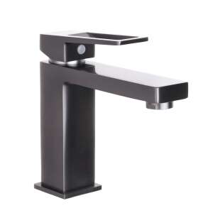 TRENDY'S téglalap alakú mosdókagyló csaptelep szürke színben - Trendy S Csaptelep