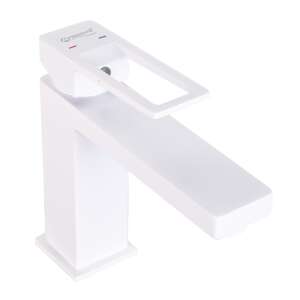 TRENDY'S fehér téglalap alakú mosdócsaptelep, egykaros, modern kialakítás - Trendy S Csaptelep