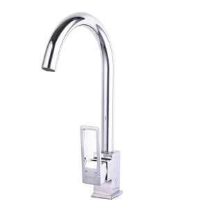 TRENDY'S konyhai csaptelep, hattyú típusú, fényes króm - Trendy S Csaptelep