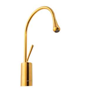 TRENDY arany mosdó csaptelep, közepes magasságú, modern design - Trendy S Csaptelep