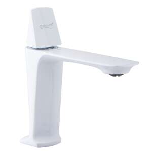 TRENDY S Matt White Bathroom Sink Faucet - Trendy S Faucet