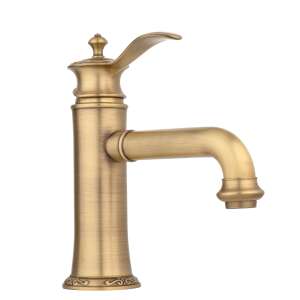 TRENDY'S Mosdó Csaptelep, pultra szerelhető, antik-bronz, egykaros, antik bronz, fürdőszobai csaptelep - Trendy S Csaptelep