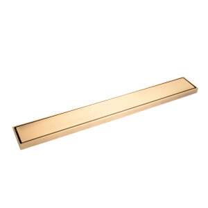 Sifon pardoseala TRENDY’S, bronz antichizat, 60 x 8 cm, ieșire pe 40 mm antimiros - Rigole