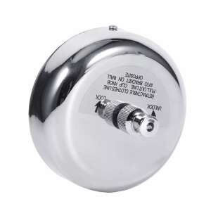 TRENDY'S visszahúzható ruhaszárító, falra szerelhető, 3 méteres, rozsdamentes acél, króm kivitel - Ruhaszárító