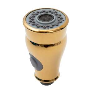 Gold kitchen faucet sprayer with two spray settings - Faucet
