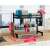 TRENDY'S Dish Drying Rack, Over the Sink, Black, 55 x 28 x 62 cm, with Dimensions