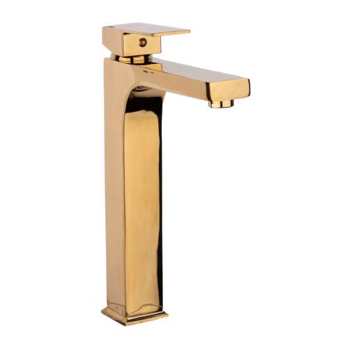 TRENDY'S arany mosogató csaptelep, modern design, egykaros, könnyen szerelhető