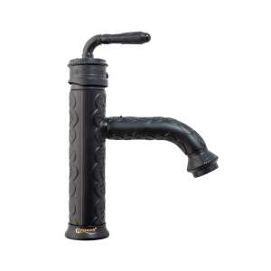 TRENDYS mosdó csaptelep matt fekete mintával - Trendy S Csaptelep