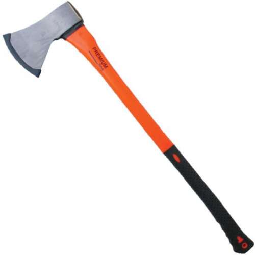 Premium fiberglass axe, 1.6 kg, with orange handle