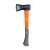 Premium fiberglass axe, 1.80 kg, with orange and grey handle