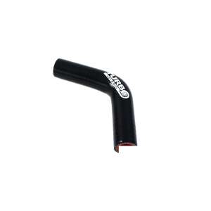 TurboWorks 67° Negru 15mm Cot Siliconic, Intărit cu 4 straturi, Grosimea peretelui 5.5mm, Rezistență la presiune de 5.5 Bar, Rezistență la temperatură de la -50°C la +260°C - TurboWorks