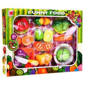 Gyerekjáték zöldségkészlet, Lima, Multicolor, 16 kiegészítő, 3 év+ 36371668 Szerepjátékok