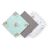 BabyOno set od 3 bambusove muslin krpe s printom aviona
