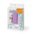 BabyOno bamboo muslin squares packaging, 3-pack, purple tones