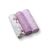 Rolled BabyOno bamboo muslin squares, purple color variations, 3-pack