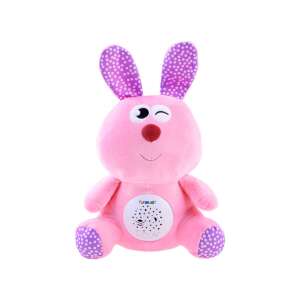 Funmuch Rózsaszín Nyuszi Interaktív Plüss Játék éjszakai fénnyel és kellemes dallamokkal - Nonbrand Interaktív gyerek játék